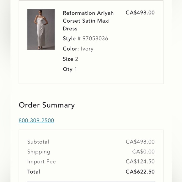 NEW Reformation Ariyah Corset Satin Maxi Dress Ivory Bridal | US 0 UK 4 - Picture 7 of 14
